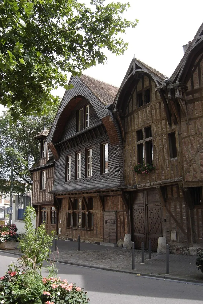 Troyes maisons à colombages