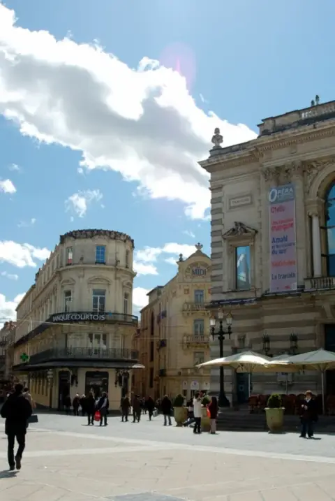 Montpellier place de la Comédie