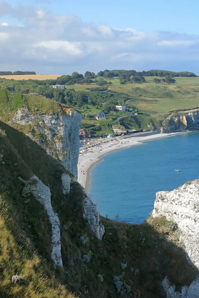 Étretat falaises