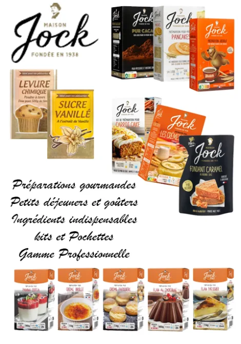 Les Produits Jock - Particuliers ou Professionnels - Patisser devient Facile